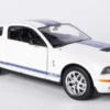 Welly Shelby Cobra GT500, weiss/blau, 2007, 1:24,