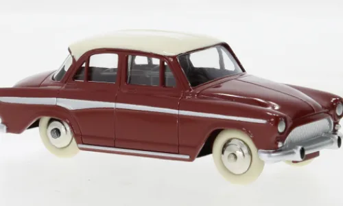 Dinky Toys / DeAgostini Simca Aronde P60, dunkelrot/weiss, Outlet