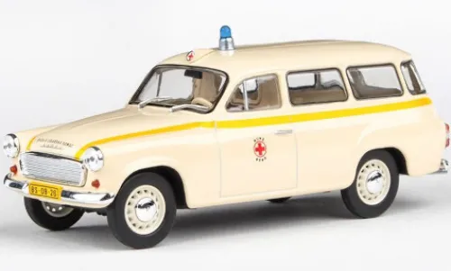 Abrex Skoda 1202 Ambulanz, 1964, Sanitka Zachranna Sluzba Praha (CZ), 1:43, Online