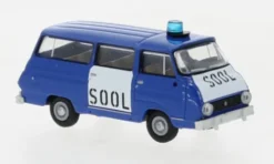 Brekina Skoda 1203 Bus, blau, 1969, SOOL, 1:87, Best