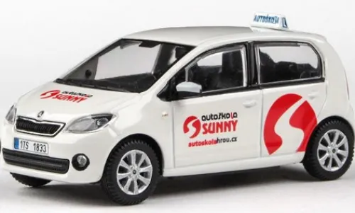 Abrex Skoda Citigo, 2012, Autoskola Sunny, 1:43, Outlet