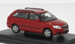 Abrex Skoda Fabia II Combi, rot, 2007, 1:43, New