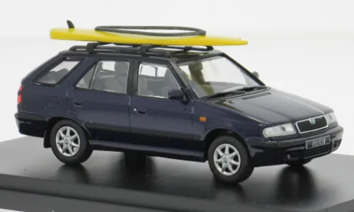 Abrex Skoda Felicia FL Combi, dunkelblau, 1998, 1:43, Clearance