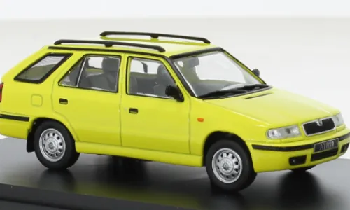 Abrex Skoda Felicia FL Combi, hellgelb, 1998, 1:43, Sale
