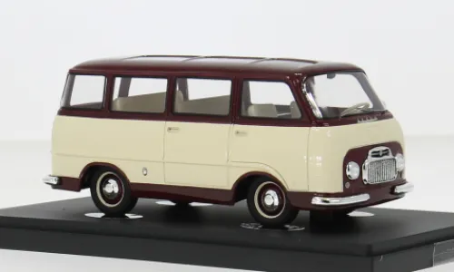 AutoCult Skoda 979-I Prototype, dunkelrot/beige, 1956, 1:43, Hot