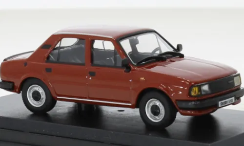 Abrex Skoda 120 L, dunkelorange, 1984, 1:43, Hot