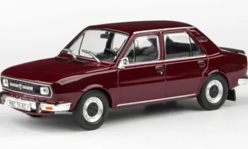 Abrex Skoda 120L, dunkelrot, 1982, 1:43, Discount