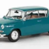 Abrex Skoda 1100MBX, dunkeltürkis, 1969, 1:43, New