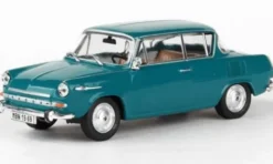 Abrex Skoda 1100MBX, dunkeltürkis, 1969, 1:43, New