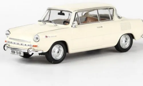 Abrex Skoda 1100MBX, hellbeige, 1969, 1:43, Best