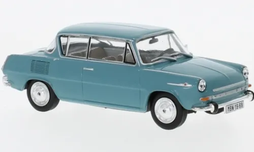 Abrex Skoda 1100MBX, helltürkis, 1969, 1:43,