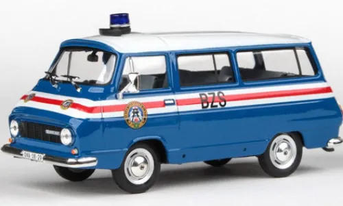 Abrex Skoda 1203 Mikrobus, 1974, Banska Zachranna Sluzba, 1:43, Clearance