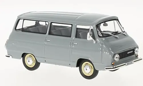 Abrex Skoda 1203 Mikrobus, grau, 1974, 1:43, Best