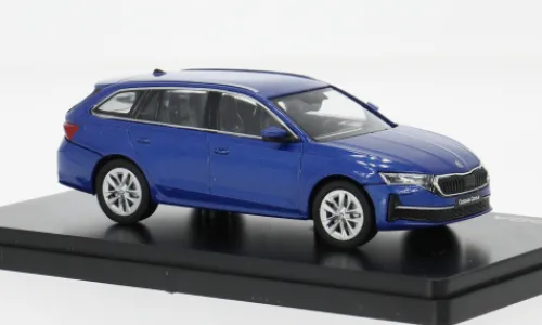 Abrex Skoda Octavia IV FL, blau, 2024, 1:43, Hot