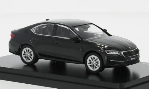 Abrex Skoda Octavia IV FL, schwarz, 2024, 1:43,