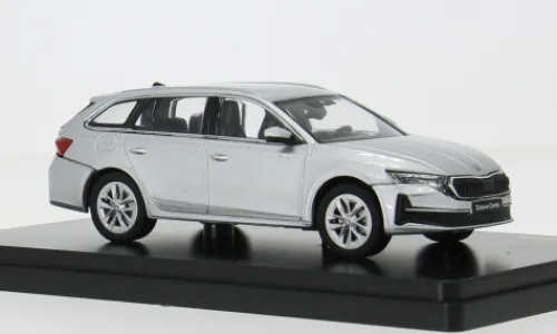 Abrex Skoda Octavia IV FL, silber, 2024, 1:43, New