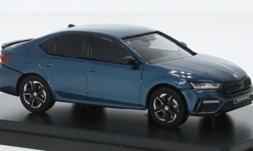 Abrex Skoda Octavia IV RS, blau, 2020, 1:43, Online