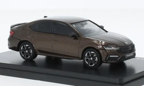 Abrex Skoda Octavia IV RS, braun, 2020, 1:43, Outlet
