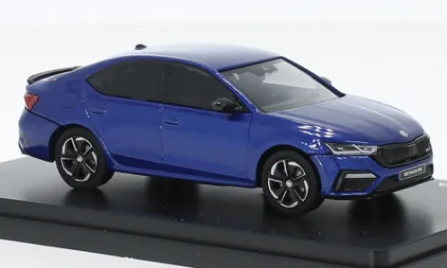 Abrex Skoda Octavia IV RS, dunkelblau, 2020, 1:43, Discount