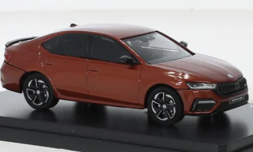 Abrex Skoda Octavia IV RS, dunkelorange, 2020, 1:43, Sale