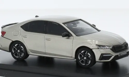 Abrex Skoda Octavia IV RS, hellbeige, 2020, 1:43, Hot