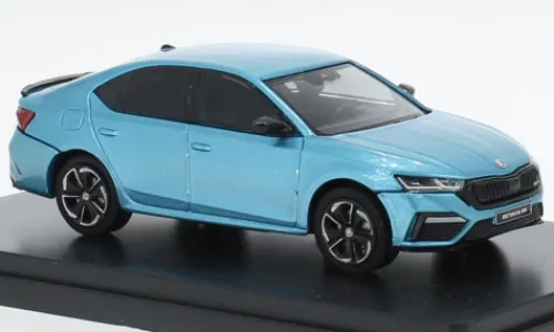 Abrex Skoda Octavia IV RS, hellblau, 2020, 1:43, Best
