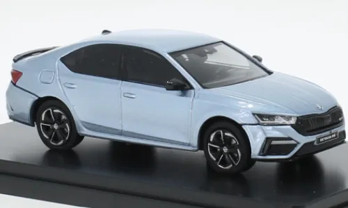 Abrex Skoda Octavia IV RS, hellblau, 2020, 1:43, Discount