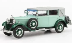 Abrex Skoda 860, türkis/dunkelgrün, 1932, 1:43,