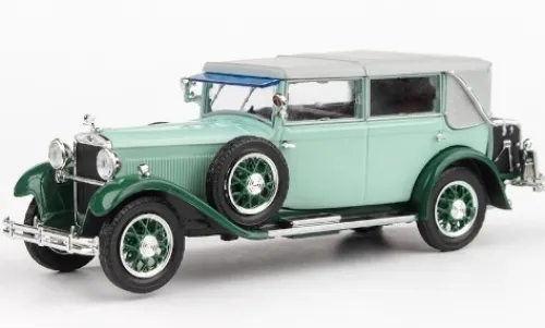 Abrex Skoda 860, türkis/dunkelgrün, 1932, 1:43,