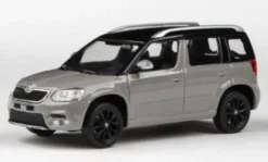 Abrex Skoda Yeti FL, hellgrau/schwarz, 2013, 1:43, New