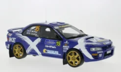Sun Star Subaru Impreza 555, Logiman Mythical Cars Rally, 1997, #15, A.McRae/S.Loudon, 1:18, Discount