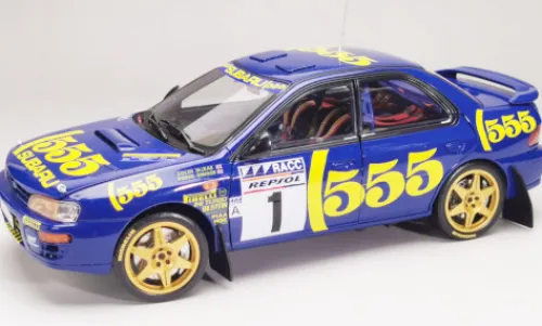 Sun Star Subaru Impreza 555, Rally Catalunya, 1996, #1, C.McRae/D.Ringer, 1:18,