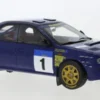 Sun Star Subaru Impreza 555, Rallye Hong Kong - Peking, 1994, #1, P.Bourne/T.Sircombe, 1:18, New