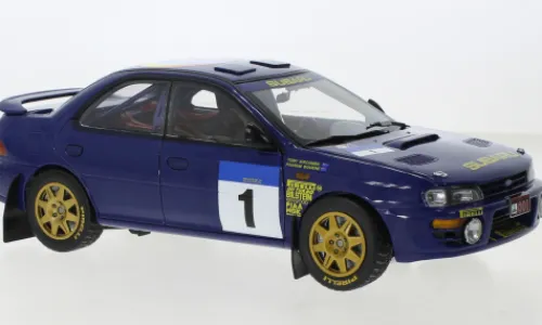 Sun Star Subaru Impreza 555, Rallye Hong Kong - Peking, 1994, #1, P.Bourne/T.Sircombe, 1:18, New