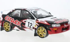 Sun Star Subaru Impreza 555, Rally Ypern, 1998, Crack, #12, P.Litaer/G.Derammelaere, 1:18, New
