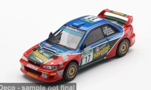 Mini GT Subaru Impreza WRC98, Rally Neuseeland, 2000, #17, 1:64,