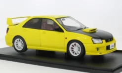 Solido Subaru Impreza WRX STI, gelb/schwarz, 2003, 1:18,