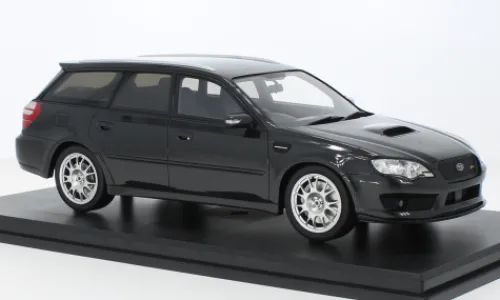 DNA Collectibles Subaru Legacy Touring Wagon STI, dunkelgrau, 2007, 1:18, New