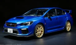 Sun Star Subaru WRX STI EJ20, blau, 1:18, Sale
