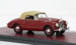 Matrix Sunbeam Alpine, dunkelrot/hellbraun, 1953, 1:43, New