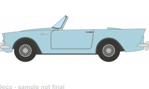 Oxford Sunbeam Alpine Series 2, hellblau, 1:76, Outlet