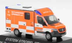Rietze System Strobel RTW, 2018, DRK Offenbach / Main, 1:87, Outlet
