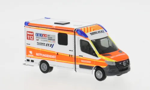 Rietze System Strobel RTW, 2018, ZRF - BF Saarbrücken, 1:87, Sale