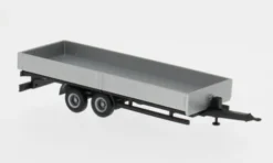 Herpa - Tieflade-Tandemanhänger 2achs, silber, 1:87, Clearance