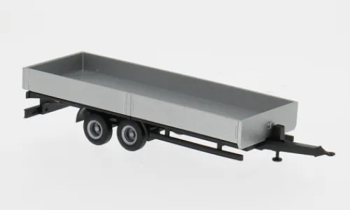 Herpa - Tieflade-Tandemanhänger 2achs, silber, 1:87, Clearance