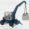 Busch - TIH 445, dunkelgrün/grau, 1975, 1:87, Discount