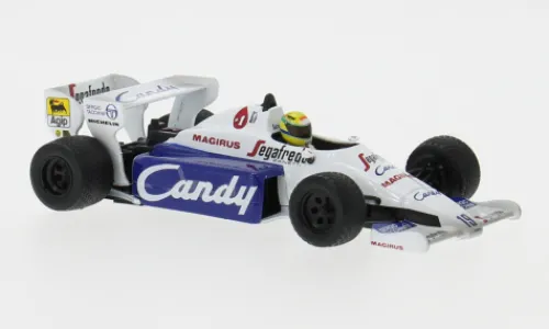 Minichamps Toleman Hart TG184, Formel 1, GP Monaco, 1984, #19, A.Senna, 1:43,