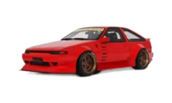 Ottomobile Toyota AE86 Sprinter Trueno Widebody, Ferrari Rosso Corsa, 1986, 1:18, Outlet