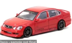 Tarmac Works Toyota Aristo JZS161, rot, 1:64, New