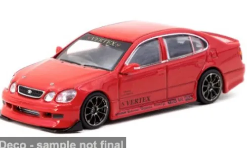 Tarmac Works Toyota Aristo JZS161, rot, 1:64, New